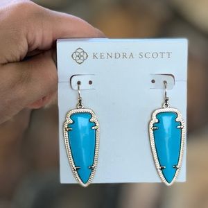 Turquoise Kendra Scott earrings